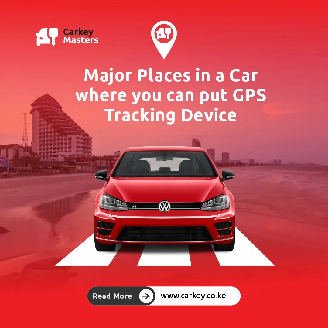 Major Places In A Car Where You Can Put GPS Tracking Device